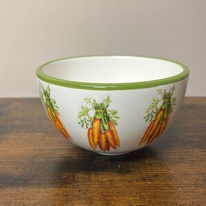 Easter Spring Carrot Decorative Bowl